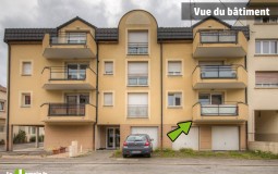 Appartement 2 chambres avec garage et balcon en plein cœur de Thionville